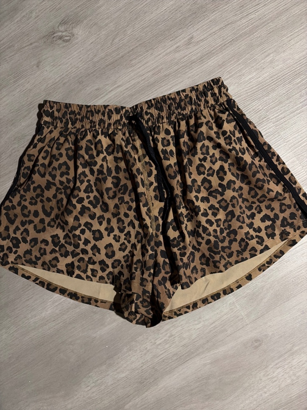 Lululemon cheetah shorts